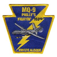 103 ATKS MQ-9 Philly's Fightin' Patch