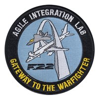 Boeing Company F-22 Agile Integration Lab Patch