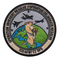 332 AEW C2 OPS Patch