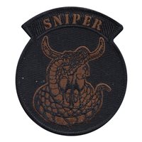 1B-145 Armored Regiment Sniper Section Patch