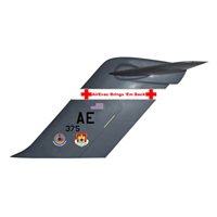 375 AES C-17 Airplane Tail Flash