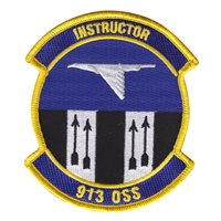 913 OSS Instructor Patch
