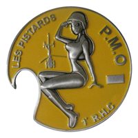 EHRA3 FRENCH Helicopter SQ Bottle Opener Challenge Coin