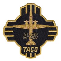 188 OSS Taco C- 26 Blacked Out Patch