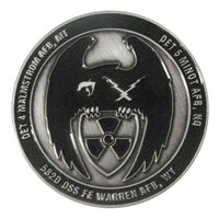 582 OSS Nuclear Chicken Challenge Coin