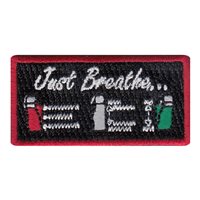 47 MDOS Just Breathe Pencil Patch