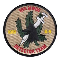 18 SFS MWDs Detector Team Patch