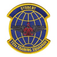 733 TRS Student Patch