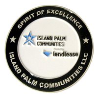 Island Palm Communities LLC Challenge Coin
