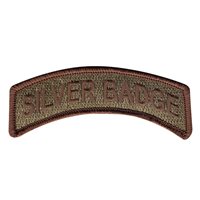 349 RCS Silver Badge Tab