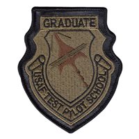 USAF Test Pilot School Instructor OCP Patch with Leather