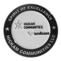 Hickam Communities LLC Challenge Coin