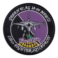 USAFE 510th FS ハロウィンPVCパッチ 510 FS Custom Patches | 510th Fighter Squadron Patches