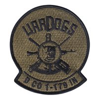 Delta Co 1179 IN Wardogs Bagby Green Patch