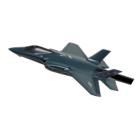 158 FW F-35A Custom Airplane Briefing Stick