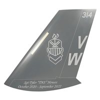 VMFA-314 F-35C Airplane Tail Flash