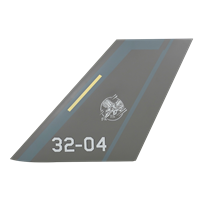 Italian Air Force F-35A Airplane Tail Flash