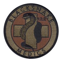 122 MDG Blacksnake Medics OCP Patch