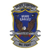 B Co 46 ASB 16 CAB Brave Eagles Patch