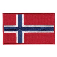 Norway Flag Color Patch