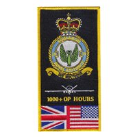 39 Squadron RAF MQ-9 1000 OP Hours Patch