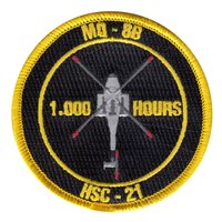 HSC-21 MQ-8B 1000 Hours Patch
