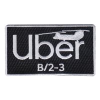B Co 2-3 AVN Uber Black Patch