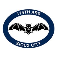 174 ARS Bat Oval Patch