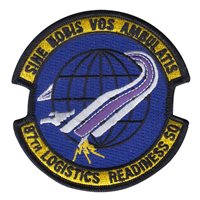 87 LRS Sine Nobis Vos Ambulatis Patch