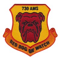 730 AMS Red Dog Patch