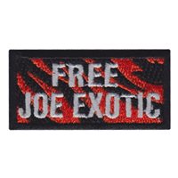340 FTG Free Joe Exotic Pencil Patch