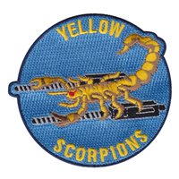 134 FS Yellow Scorpions Patch