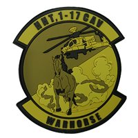 HHT 1-17 CAV Warhorse OCP PVC Patch