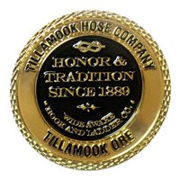 Tillamook Fire Chief Challenge Coin