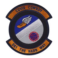 961 AACS Covid Cowboy Patch