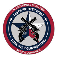 149 FW Lone Star Gunfighter Patch