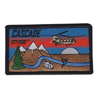 B Co 1-168 AVN Cascade Rectangular Patch