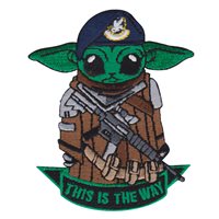31 SFS Baby Yoda This is the Way Patch