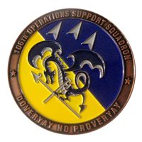 106 OSS Commander Challenge Coin