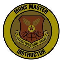 AFGSC MUNS Master Instructor OCP Patch
