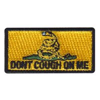 169 MDG Don't Cough on Me Patch