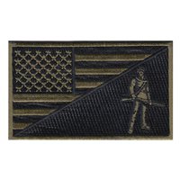 130 AW Mountaineer MultiCam Flag Patch