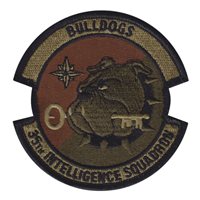 35 IS Bulldogs OCP Patch
