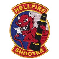 178 OSS Texas Hellfire Shooter Patch