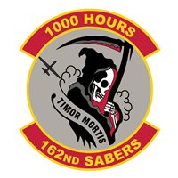 162 ATKS Sabers 1000 Hours Patch
