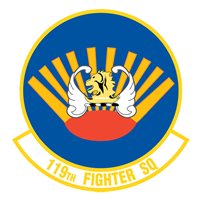 USAF 119th Fighter Squadron パッチ 119 FS Custom Patches | 119th Fighter Squadron