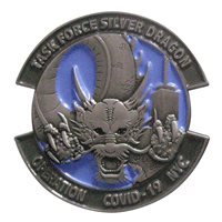 313 EOSS Task Force Silver Dragon COVID-19 Coin