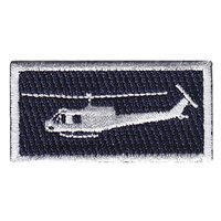 582 OSS UH-1N White and Blue Pencil Patch