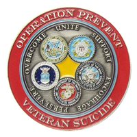 Warrior For Life Challenge Coin