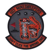AFLCMC Wild Weasel HTS 003 Minesweepers Patch